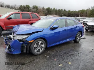 2020 Honda Civic LX z VIN 2HGFC2F65LH514680, wystawiony jako Copart lot #52175505 z przebiegiem 21 585 mil mil oraz Szkoda całkowita • Salvage title. Historia ofert i sprzedaży dostępna na DreamBid. Obrazek 1.