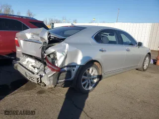 2009 Lexus LS 460 LWB with VIN JTHGL46FX95035992, listed as a Copart auction lot 46688365 with 109,763 mi miles and Salvage Title. Bid and sale history available at carsss.com. Image 3.