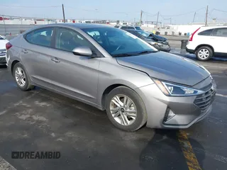 2020 Hyundai Elantra Value Edition z VIN KMHD84LF2LU106539, wystawiony jako IAAI lot #41216682 z przebiegiem 33 378 mil mil oraz . Historia ofert i sprzedaży dostępna na DreamBid. Obrazek 1.