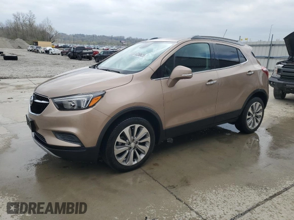 2019 Buick Encore Preferred with VIN KL4CJASB2KB716639, listed as a Copart auction lot 52368625 with 131,876 mi miles and Salvage Title. Bid and sale history available at DreamBid. Image 1.