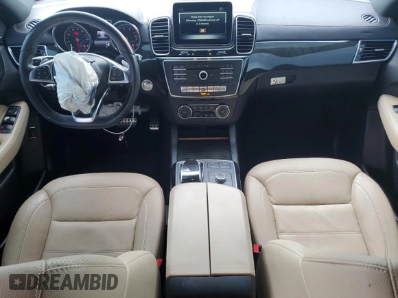 2017 Mercedes-Benz GLE 43 AMG with VIN 4JGED6EB8HA084593, listed as a Copart auction lot 58988935 with 51,531 mi miles and Salvage title. Bid and sale history available at DreamBid. Image 8.