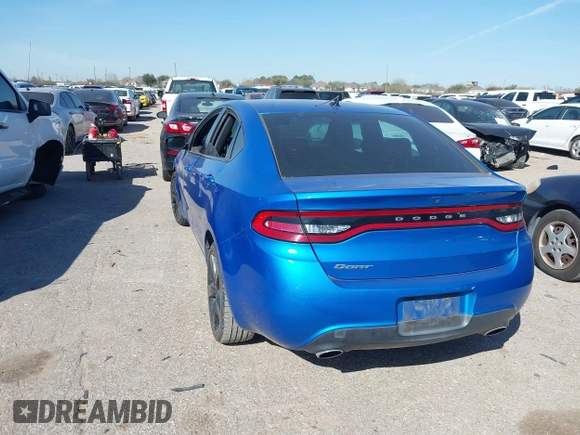 2015 Dodge Dart SXT with VIN 1C3CDFBB7FD212855, listed as a IAAI auction lot 41739533 with 93,900 mi miles. Bid and sale history available at carsss.com. Image 3.