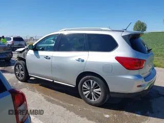 2017 Nissan Pathfinder S with VIN 5N1DR2MN1HC673409, listed as a IAAI auction lot 41992057 with 132,562 mi miles and . Bid and sale history available at DreamBid. Image 15.