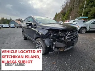 2019 Ford EcoSport Titanium with VIN MAJ6S3KLXKC287979, listed as a Copart auction lot 50271635 with 83,875 mi miles and Salvage Title. Bid and sale history available at DreamBid. Image 1.