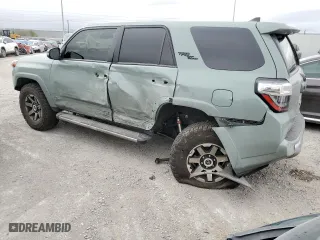 2023 Toyota 4Runner TRD Off Road Premium with VIN JTERU5JR1P6159411, listed as a Copart auction lot 46166315 with 30,391 mi miles and Salvage Title. Bid and sale history available at carsss.com. Image 2.