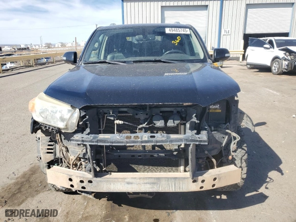 2012 Toyota 4Runner SR5 with VIN JTEBU5JR6C5079832, listed as a Copart auction lot 49485745 with 340,840 mi miles and Salvage Title. Bid and sale history available at carsss.com. Image 5.