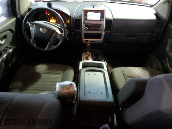 2015 Nissan Titan SV with VIN 1N6AA0EC4FN502992, listed as a Copart auction lot 44897015 with 146,497 mi miles and Salvage title. Bid and sale history available at DreamBid. Image 8.
