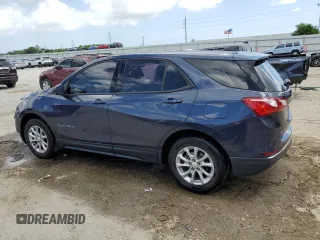 2018 Chevrolet Equinox LS with VIN 3GNAXHEVXJL103683, listed as a Copart auction lot 51414335 with 98,528 mi miles and Salvage Title. Bid and sale history available at DreamBid. Image 2.