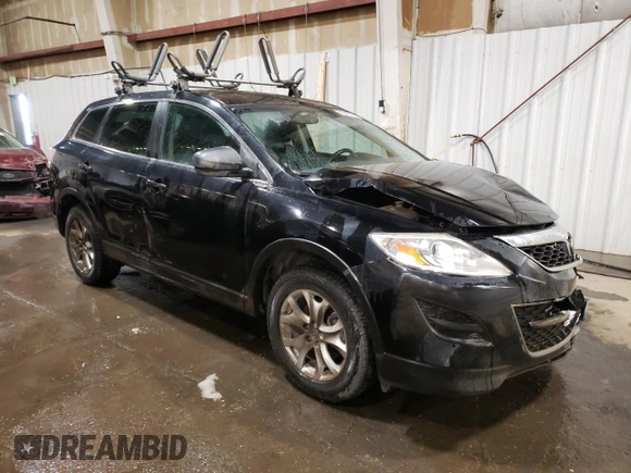 2012 Mazda CX-9 Sport with VIN JM3TB3BA6C0352283, listed as a Copart auction lot 49445745 with 105,991 mi miles and Non Repairable. Bid and sale history available at carsss.com. Image 4.