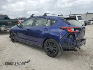 2024 Subaru Impreza RS with VIN JF1GUHHC0R8245191, listed as a Copart auction lot 85247954 with 12,075 mi miles and Salvage Title. Bid and sale history available at carsss.com. Image 2.