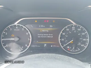 2017 Nissan Maxima SV with VIN 1N4AA6AP4HC393310, listed as a IAAI auction lot 42114631 with 158,372 mi miles. Bid and sale history available at carsss.com. Image 7.