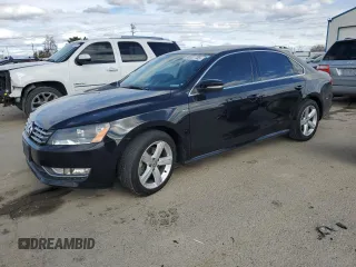2015 Volkswagen Passat 1.8T Limited Edition with VIN 1VWAT7A3XFC119580, listed as a Copart auction lot 50007755 with 96,495 mi miles and Salvage Title. Bid and sale history available at carsss.com. Image 1.