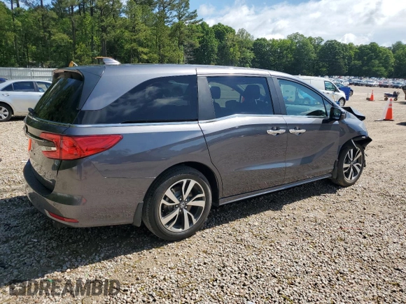 2024 Honda Odyssey Touring with VIN 5FNRL6H8XRB039009, listed as a Copart auction lot 56136305 with Not provided miles and Salvage title. Bid and sale history available at DreamBid. Image 3.