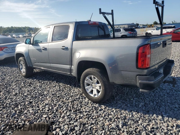 2022 Chevrolet Colorado 2WD LT with VIN 1GCGSCEN8N1321901, listed as a Copart auction lot 61240695 with Not provided miles and Non repairable. Bid and sale history available at DreamBid. Image 2.