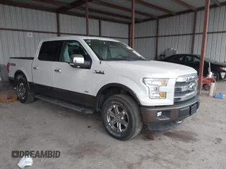 2015 Ford F-150 XLT with VIN 1FTEW1EP0FFB33802, listed as a IAAI auction lot 41527812 with 75,119 mi miles. Bid and sale history available at carsss.com. Image 1.