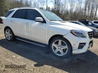 2014 Mercedes-Benz M 350 z VIN 4JGDA2EB6EA410514, wystawiony jako Copart lot #54850415 z przebiegiem 223 757 mil mil oraz Czysty tytuł • Clean title. Historia ofert i sprzedaży dostępna na DreamBid. Obrazek 4.