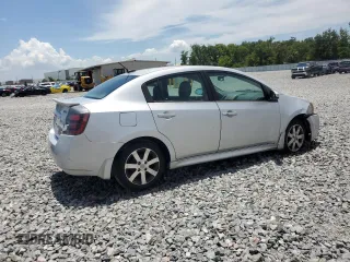2012 Nissan Sentra S with VIN 3N1AB6AP7CL702095, listed as a Copart auction lot 60427205 with 165,267 mi miles and Salvage title. Bid and sale history available at DreamBid. Image 3.