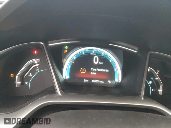 2016 Honda Civic Sedan EX-L with VIN 19XFC1F75GE212583, listed as a Copart auction lot 51259145 with 100,359 mi miles and Salvage Title. Bid and sale history available at carsss.com. Image 9.
