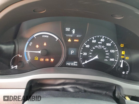 2013 Lexus RX 450h with VIN JTJZB1BAXD2412320, listed as a Copart auction lot 77810924 with 140,723 mi miles and Salvage title. Bid and sale history available at DreamBid. Image 9.