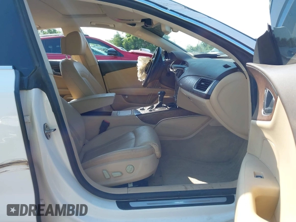 2012 Audi A7 Prestige with VIN WAU3GAFC1CN101990, listed as a IAAI auction lot 42452981 with Not provided miles and . Bid and sale history available at DreamBid. Image 5.