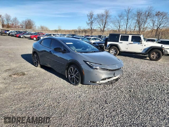 2024 Toyota Prius LE with VIN JTDADABU6R3012177, listed as a Copart auction lot 62894455 with 5,993 mi miles and Salvage title. Bid and sale history available at DreamBid. Image 3.