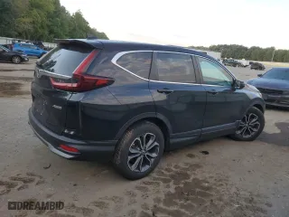 2020 Honda CR-V EX-L with VIN 5J6RW2H80LL020015, listed as a Copart auction lot 72600924 with 68,026 mi miles and Salvage Title. Bid and sale history available at carsss.com. Image 3.