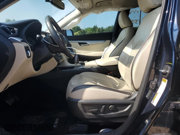 2019 Infiniti QX50 Essential with VIN 3PCAJ5M12KF110487, listed as a Copart auction lot 61981945 with 74,743 mi miles and Salvage title. Bid and sale history available at DreamBid. Image 7.