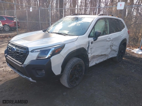 2022 Subaru Forester Wilderness with VIN JF2SKAMC9NH510631, listed as a IAAI auction lot 41503276 with 44,369 mi miles. Bid and sale history available at carsss.com. Image 17.