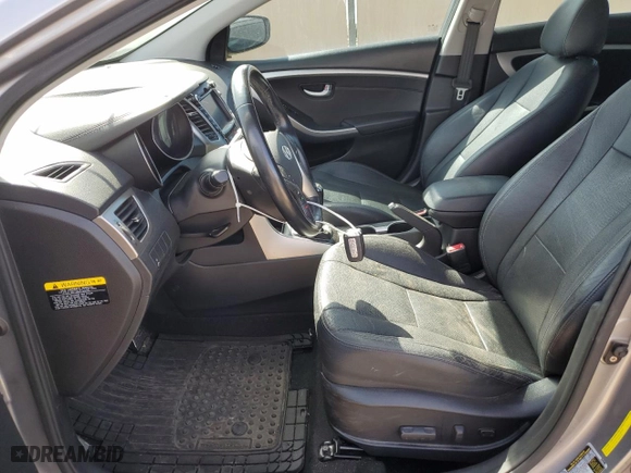 2014 Hyundai Elantra GT with VIN KMHD35LH0EU171284, listed as a Copart auction lot 49796105 with 63,643 mi miles and Salvage Title. Bid and sale history available at carsss.com. Image 7.
