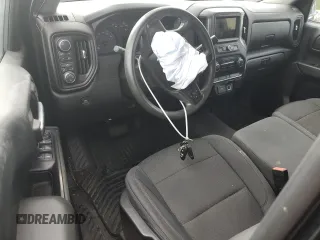 2019 Chevrolet Silverado 1500 Custom with VIN 1GCRYBEH2KZ401848, listed as a Copart auction lot 72706374 with Not Provided miles and Salvage Title. Bid and sale history available at DreamBid. Image 8.