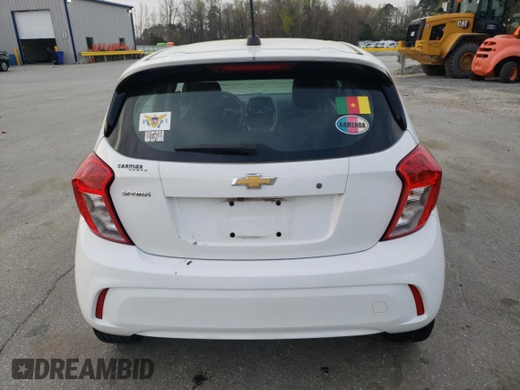 2017 Chevrolet Spark LS with VIN KL8CB6SA5HC767541, listed as a Copart auction lot 50128615 with 69,373 mi miles and Salvage Title. Bid and sale history available at carsss.com. Image 6.