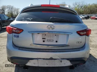 2010 Infiniti FX with VIN JN8AS1MW6AM851138, listed as a Copart auction lot 52698625 with 202,829 mi miles and Salvage title. Bid and sale history available at DreamBid. Image 6.