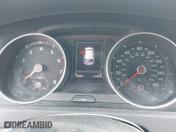 2015 Volkswagen Golf GTI SE with VIN 3VW5T7AU0FM048544, listed as a IAAI auction lot 42005853 with 79,969 mi miles. Bid and sale history available at carsss.com. Image 7.