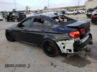 2018 BMW M3 with VIN WBS8M9C53J5K98821, listed as a Copart auction lot 37048984 with 0 mi miles. Bid and sale history available at carsss.com. Image 2.