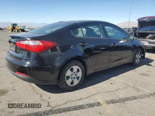 2015 Kia Forte LX with VIN KNAFK4A61F5426741, listed as a Copart auction lot 44548525 with 154,265 mi miles and Salvage Title. Bid and sale history available at carsss.com. Image 3.