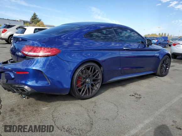 2017 Mercedes-Benz C 63 S AMG with VIN WDDWJ8HB4HF369941, listed as a Copart auction lot 77684344 with 76,231 mi miles and Salvage Title. Bid and sale history available at carsss.com. Image 3.