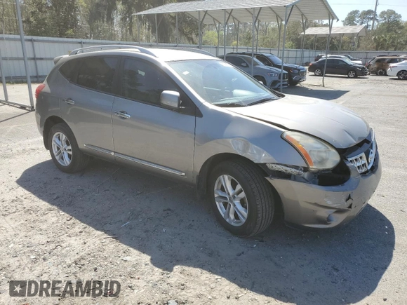 2013 Nissan Rogue S with VIN JN8AS5MT1DW024945, listed as a Copart auction lot 50561725 with 82,416 mi miles and Salvage Title. Bid and sale history available at carsss.com. Image 4.