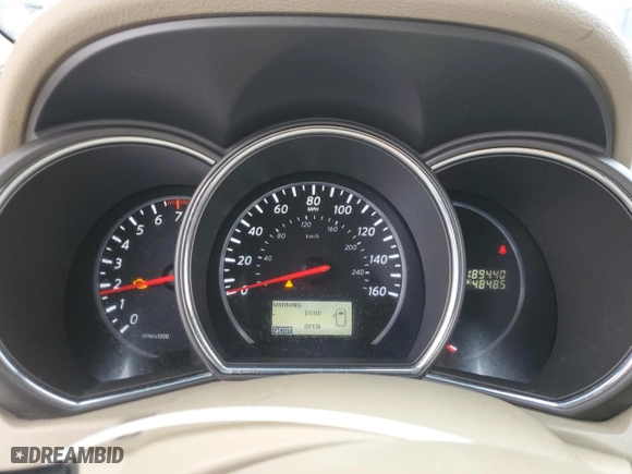 2014 Nissan Murano SV with VIN JN8AZ1MU1EW403135, listed as a Copart auction lot 48060925 with 189,440 mi miles and Clean Title. Bid and sale history available at carsss.com. Image 9.