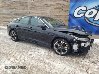 2021 Kia K5 EX with VIN 5XXG34J28MG009630, listed as a Copart auction lot 45202855 with 64,587 mi miles and Clean Title. Bid and sale history available at carsss.com. Image 4.