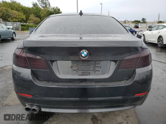 2012 BMW 5 Series 528i xDrive with VIN WBAXH5C54CDW04057, listed as a Copart auction lot 46123725 with 127,657 mi miles and Salvage Title. Bid and sale history available at DreamBid. Image 6.