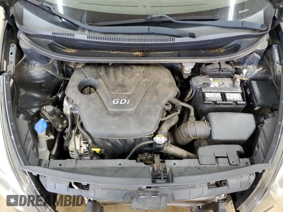 2012 Kia Rio LX with VIN KNADM4A34C6072811, listed as a Copart auction lot 68295334 with 77,167 mi miles and Salvage Title. Bid and sale history available at DreamBid. Image 11.
