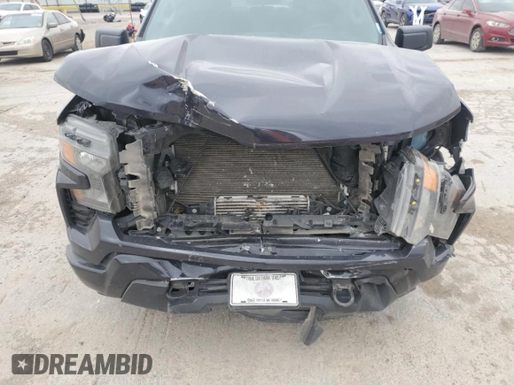 2022 Chevrolet Silverado 1500 Custom with VIN 3GCPDBEK7NG629749, listed as a Copart auction lot 49443735 with 0 mi miles and Salvage Title. Bid and sale history available at carsss.com. Image 11.
