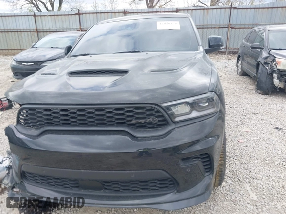 2021 Dodge Durango SRT Hellcat with VIN 1C4SDJH91MC682235, listed as a IAAI auction lot 42029380 with 9,921 mi miles and . Bid and sale history available at DreamBid. Image 12.