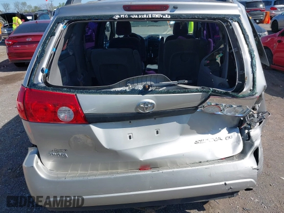 2006 Toyota Sienna CE with VIN 5TDZA23C36S419262, listed as a IAAI auction lot 42042520 with 202,686 mi miles. Bid and sale history available at carsss.com. Image 16.