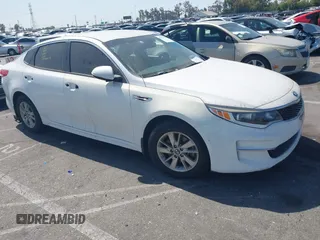 2016 Kia Optima LX with VIN 5XXGT4L34GG024846, listed as a IAAI auction lot 42325706 with 80,645 mi miles and . Bid and sale history available at DreamBid. Image 1.