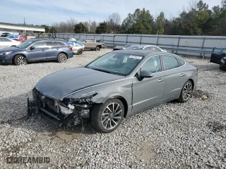 2023 Hyundai Sonata Limited with VIN KMHL34J22PA247662, listed as a Copart auction lot 43195015 with 32,937 mi miles and Salvage Title. Bid and sale history available at carsss.com. Image 1.