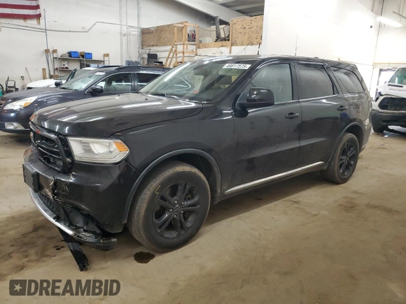2015 Dodge Durango Special Service with VIN 1C4RDJFG2FC193572, listed as a Copart auction lot 48817575 with 210,420 mi miles and Salvage title. Bid and sale history available at DreamBid. Image 1.