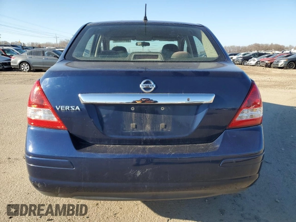 2011 Nissan Versa 1.8 S with VIN 3N1BC1AP1BL424295, listed as a Copart auction lot 89119855 with 0 mi miles and Salvage Title. Bid and sale history available at carsss.com. Image 6.