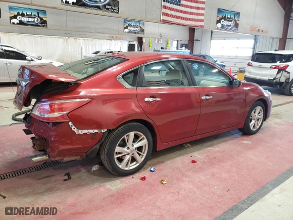 2013 Nissan Altima 2.5 S with VIN 1N4AL3APXDN401188, listed as a Copart auction lot 51437525 with 185,080 mi miles and Salvage Title. Bid and sale history available at carsss.com. Image 3.