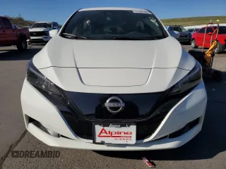 2025 Nissan LEAF S z VIN 1N4AZ1BV1SC562084, wystawiony jako Copart lot #53189765 z przebiegiem 7953 mil mil oraz Szkody całkowita. Historia ofert i sprzedaży dostępna na DreamBid. Obrazek 5.